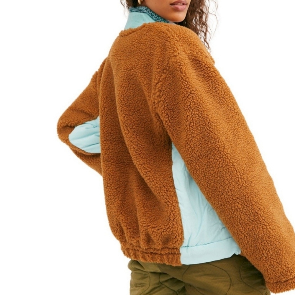 We The Free Amber Combo Sherpa Jacket - Picture 2 of 9